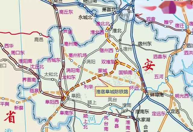 阜阳正在努力，在这个区设高铁站！
